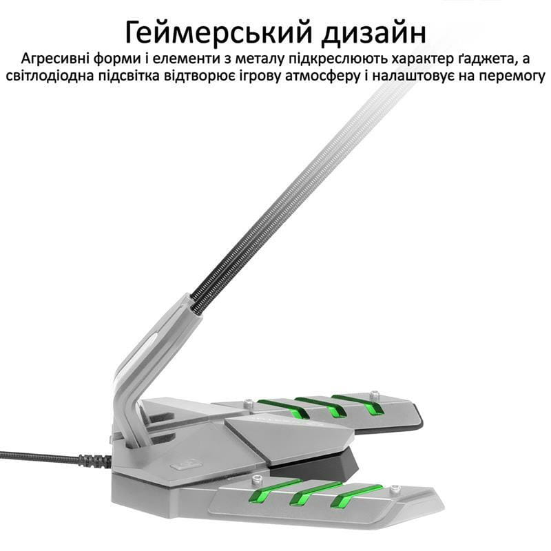 Микрофон Vertux Streamer-3 Grey