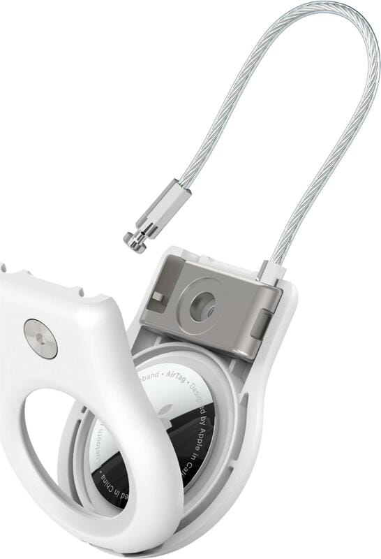 Чохол для трекера Belkin AirTag Secure Holder with Wire Cable White (MSC009BTWH)