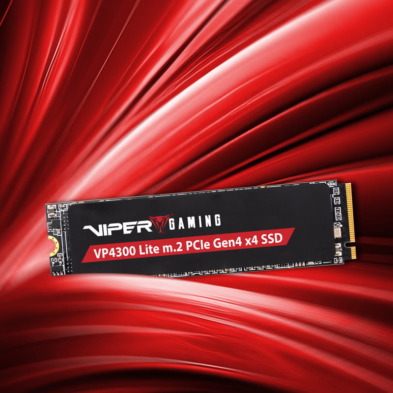 Накопитель SSD  500GB Patriot Viper VP4300 Lite M.2 2280 PCIe 4.0 x4 NVMe TLC (VP4300L500GM28H)