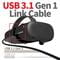 Фото - Кабель USB-Type-C Gtwin 90° Degrees Oculus Quest Gen2 Link VR USB 3.1 Gen1 5Gbps 3A 6m Black (1005003912229640UB6) | click.ua