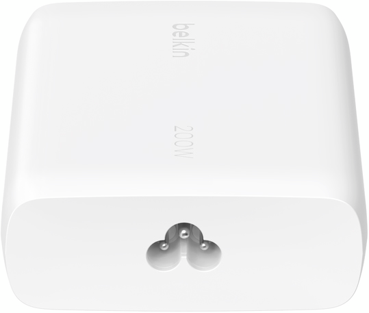 Мережевий зарядний пристрій Belkin Boost Up Charge Pro GaN 200W 4хUSB-C White (WCH015VFWH)
