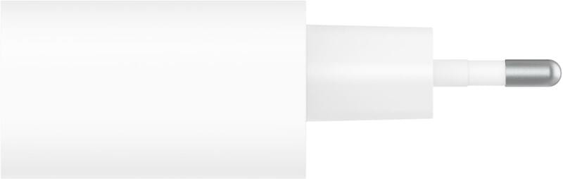 Сетевое зарядное устройство Belkin Home Charger 25W USB-C PD PPS White + кабель Type-C (WCA004VF1MWH-B6)