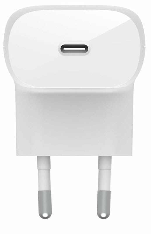 Мережевий зарядний пристрій Belkin Home Charger 30W + кабель Type-C (WCA005VF1MWH-B6)