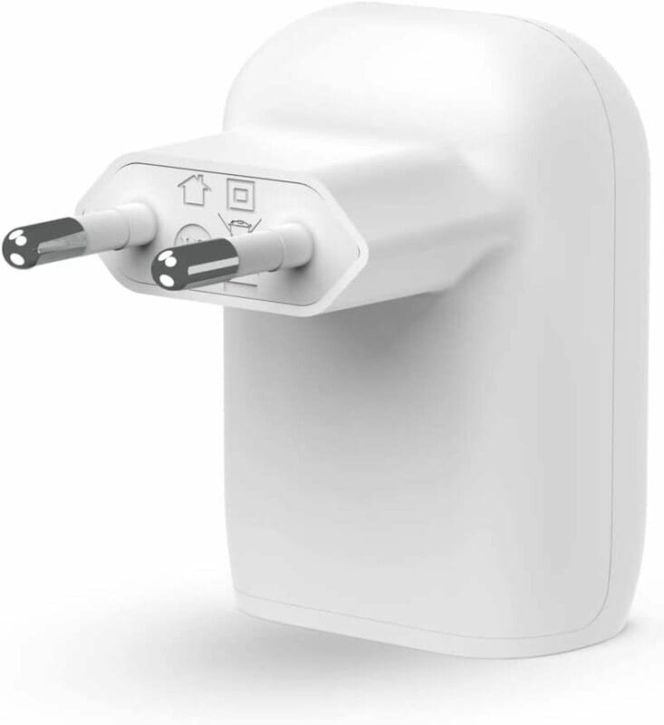 Мережевий зарядний пристрій Belkin Home Charger 30W + кабель Type-C (WCA005VF1MWH-B6)