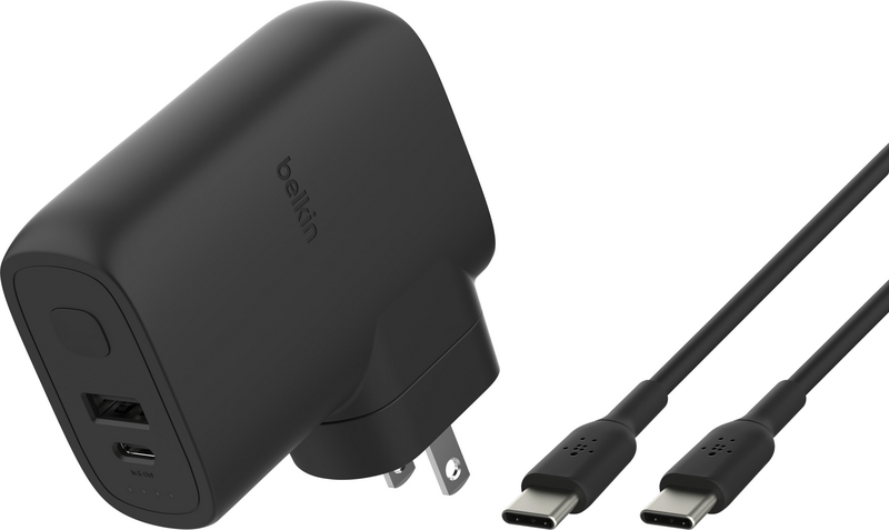 Мережевий зарядний пристрій Belkin Boost Up Charge 25W + PowerBank 5000mAh Black (BPZ003BT1MBK-B6)