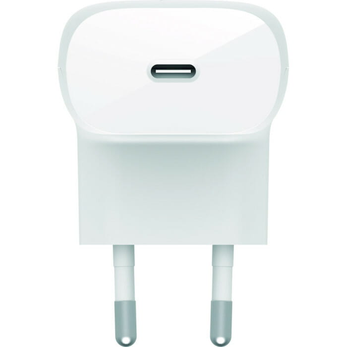 Сетевое зарядное устройство Belkin Home Charger 30W + кабель Lightning (WCA005VF1MWH-B5)