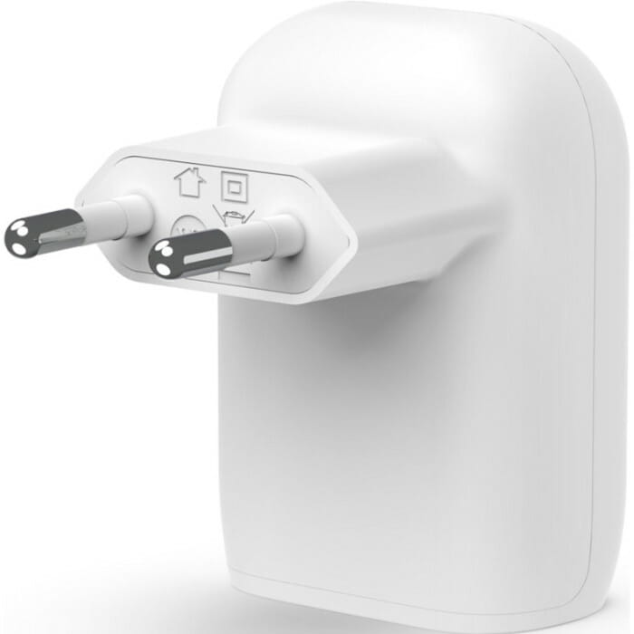 Мережевий зарядний пристрій Belkin Home Charger 30W + кабель Lightning (WCA005VF1MWH-B5)