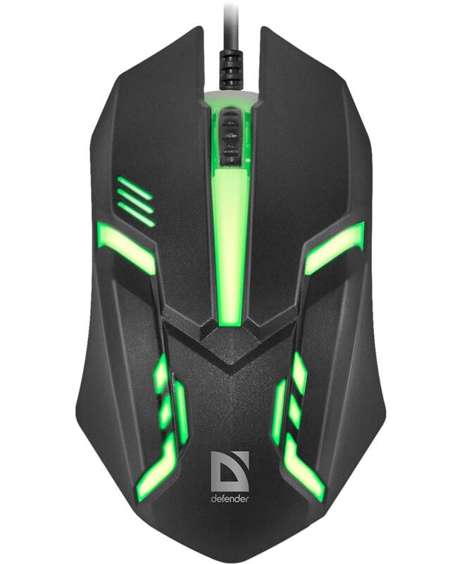 Миша Defender Hit MB-550 Black (52550)