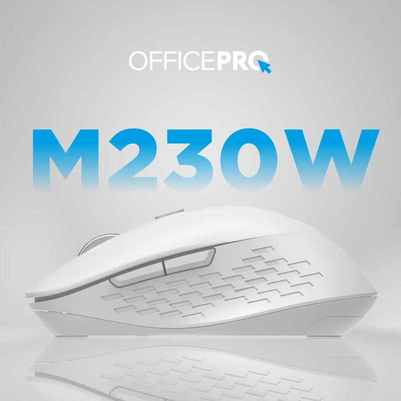 Мышь беспроводная OfficePro M230W White