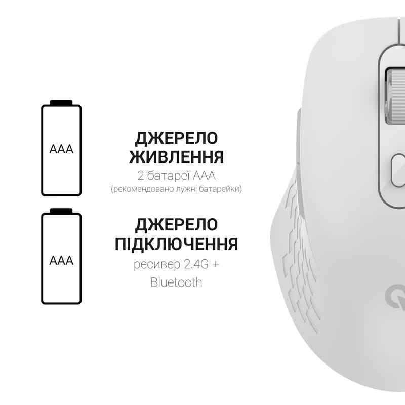 Миша бездротова OfficePro M230W White