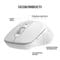 Фото - Миша бездротова OfficePro M230W White | click.ua