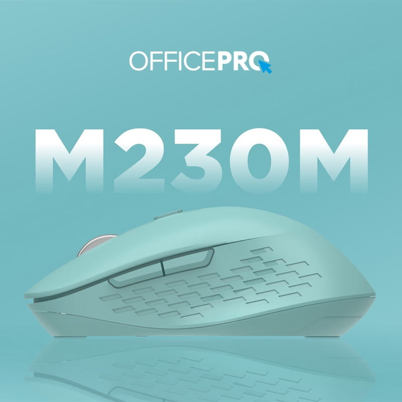 Мышь беспроводная OfficePro M230M Mint