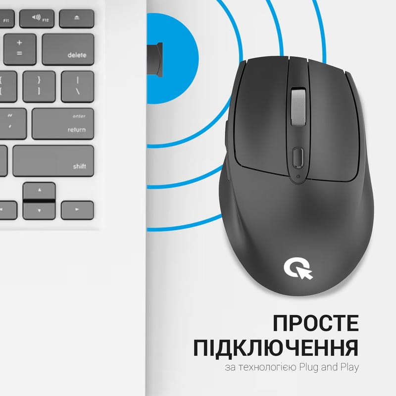 Миша бездротова OfficePro M315B Black