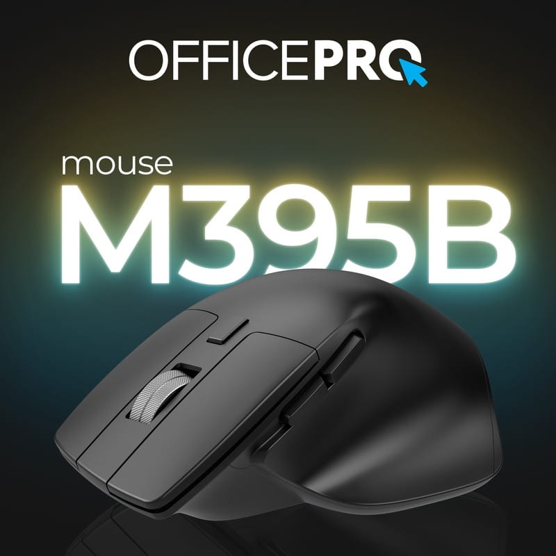 Мышь беспроводная OfficePro M395B Black