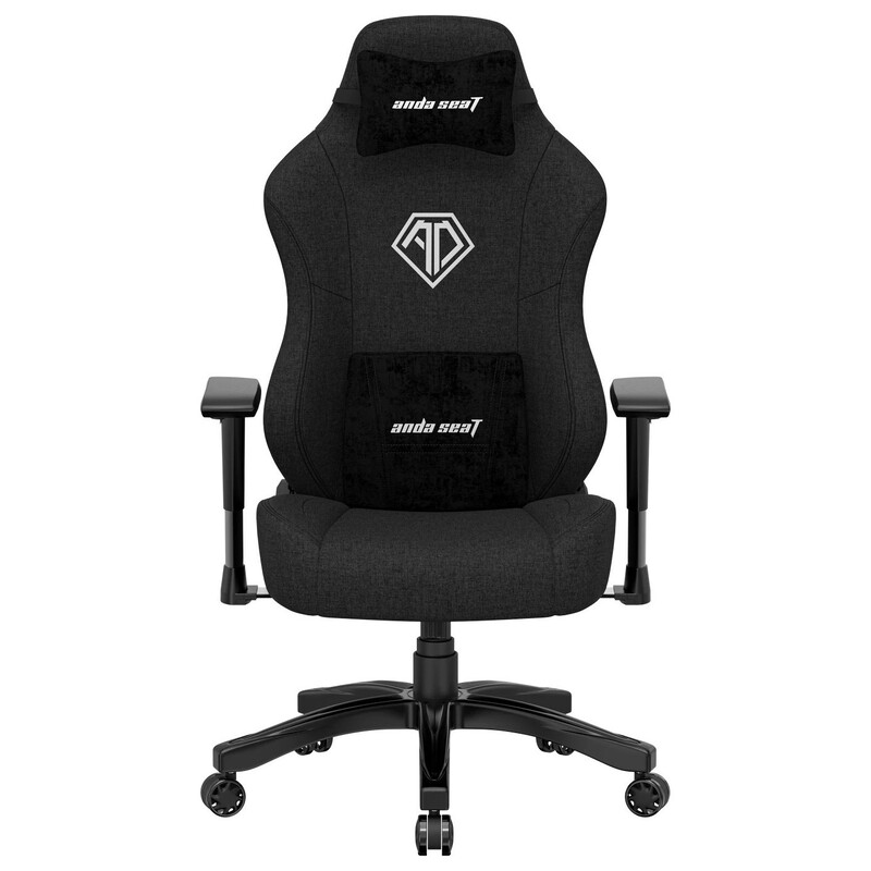 Кресло для геймеров Anda Seat Phantom 3 Size L Fabric Black (AD18Y-06-B-F)
