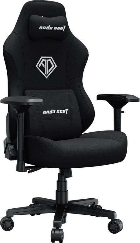 Крісло для геймерів Anda Seat Phantom 3 Pro Size L Fabric Black (AD18YC-06-B-F)