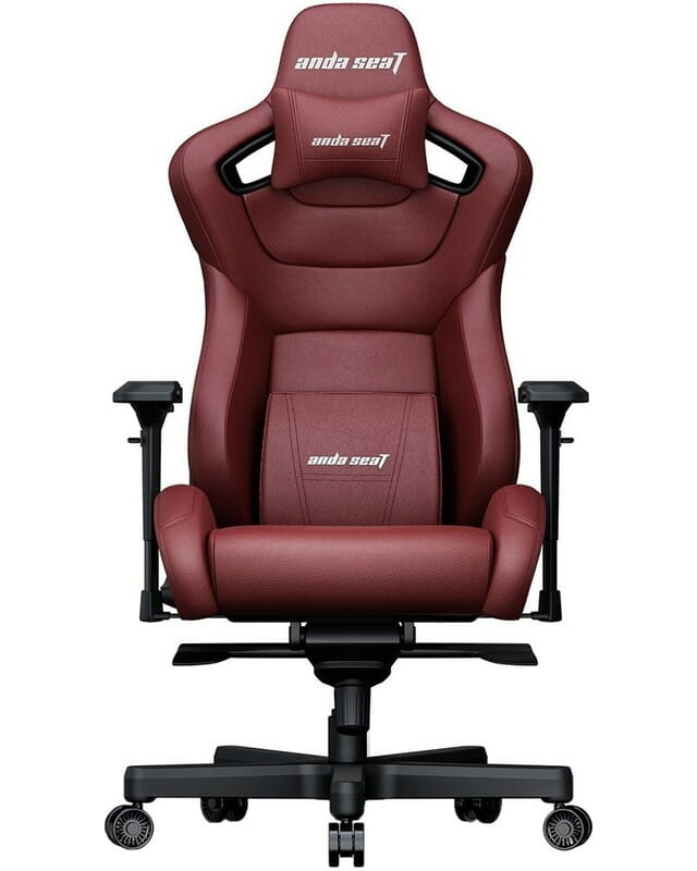 Кресло для геймеров Anda Seat Kaiser 2 Size XL Black/Maroon (AD12XL-02-AB-PV/C-A05)