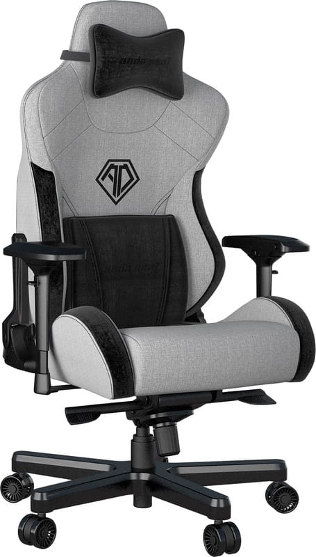 Кресло для геймеров Anda Seat T-Pro 2 Size XL Gray/Black (AD12XLLA-01-GB-F)