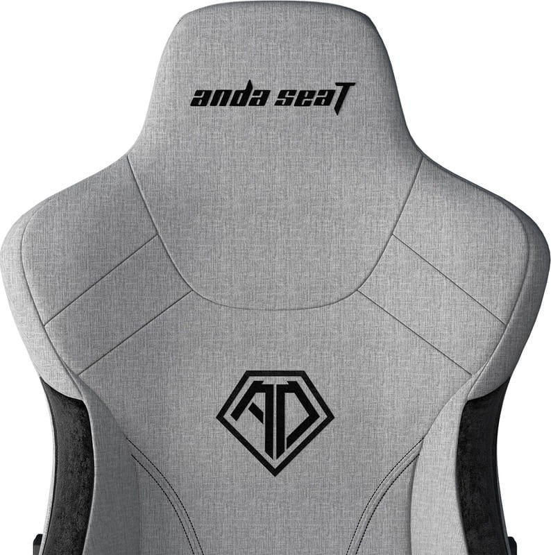 Кресло для геймеров Anda Seat T-Pro 2 Size XL Gray/Black (AD12XLLA-01-GB-F)