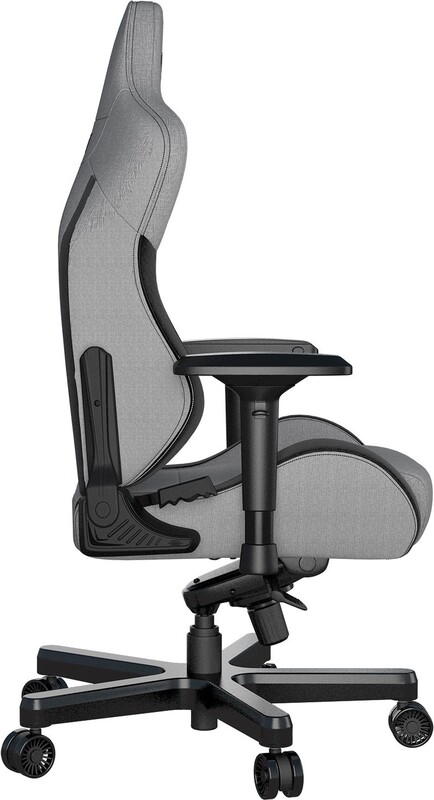 Кресло для геймеров Anda Seat T-Pro 2 Size XL Linen Grey/Black (AD12XLLA-01-GB-F)