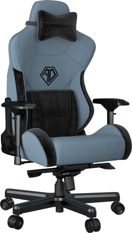 Крісло для геймерів Anda Seat T-Pro 2 Size XL Blue/Black (AD12XLLA-01-SB-F)