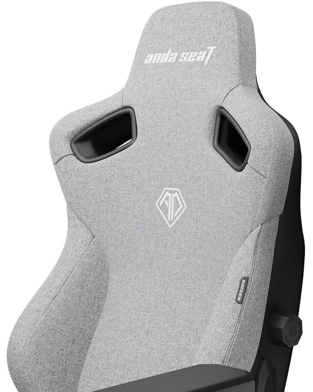 Кресло для геймеров Anda Seat Kaiser 3 Size L Fabric Grey (AD12YDC-L-01-G-PV/F)