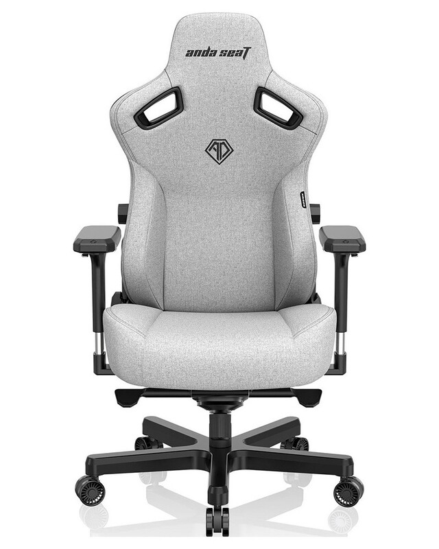 Кресло для геймеров Anda Seat Kaiser 3 Size L Fabric Grey (AD12YDC-L-01-G-PV/F)