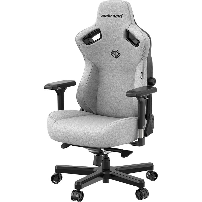 Кресло для геймеров Anda Seat Kaiser 3 Size L Fabric Grey (AD12YDC-L-01-G-PV/F)