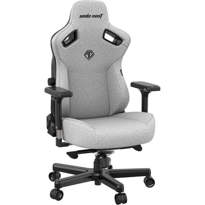 Кресло для геймеров Anda Seat Kaiser 3 Size L Fabric Grey (AD12YDC-L-01-G-PV/F)