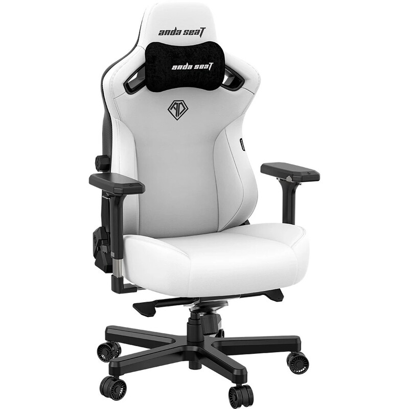 Кресло для геймеров Anda Seat Kaiser 3 Size XL White (AD12YDC-XL-01-W-PV/C)