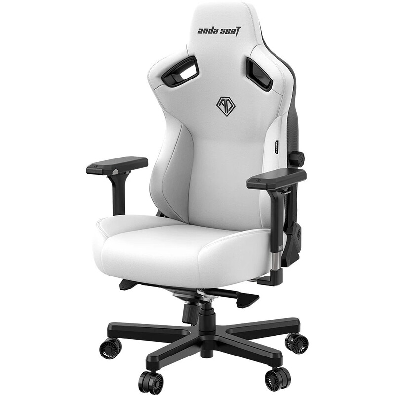 Кресло для геймеров Anda Seat Kaiser 3 Size XL White (AD12YDC-XL-01-W-PV/C)