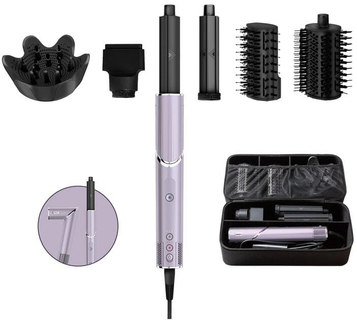 Набор для укладки волос Shark FlexStyle Limited Edition Lilac HD440PLEU