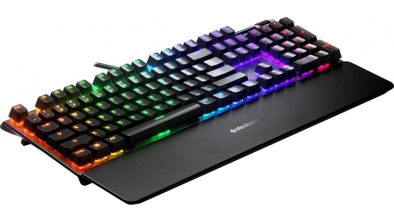 Ігрова клавіатура SteelSeries Apex 7 (Blue Switch) UA OLED Smart Display (64774)