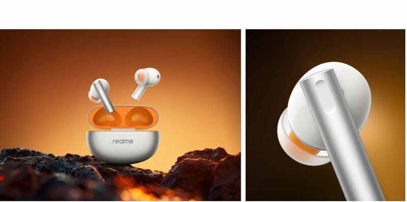Купити Bluetooth-гарнітура Realme Buds Air 6 Flame Silver Bluetooth-гарнітура Realme Buds Air 6 Flame Silver