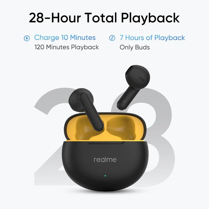 Bluetooth-гарнітура Realme Buds T01 Black_EU