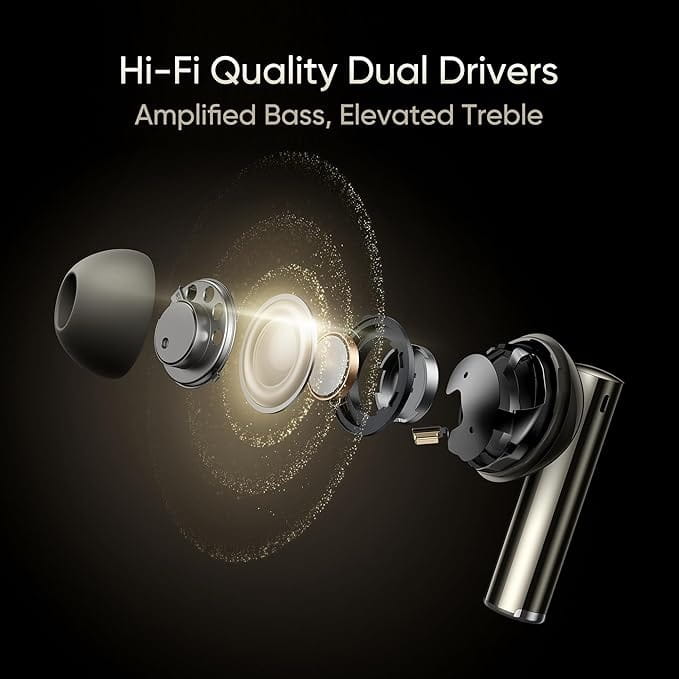 Bluetooth-гарнитура Realme Buds Air 6 Pro Titanium Twilight