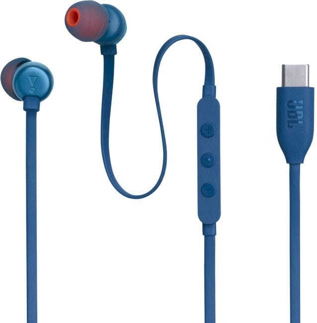 Гарнитура JBL Tune 310C Blue (JBLT310CBLU)