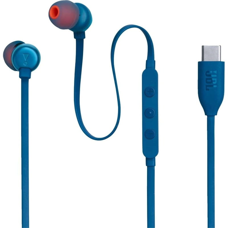 Гарнитура JBL Tune 310C Blue (JBLT310CBLU)