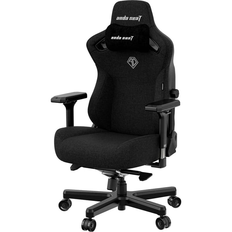 Крісло для геймерів Anda Seat Kaiser 3 Size XL Fabric Black (AD12YDC-XL-01-B-CF)