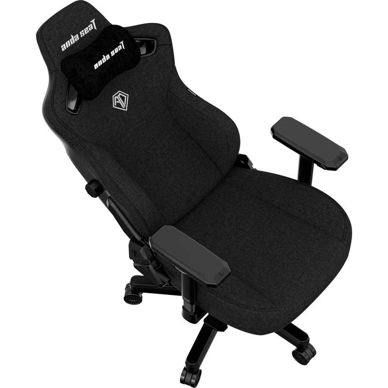 Кресло для геймеров Anda Seat Kaiser 3 Size XL Fabric Black (AD12YDC-XL-01-B-CF)