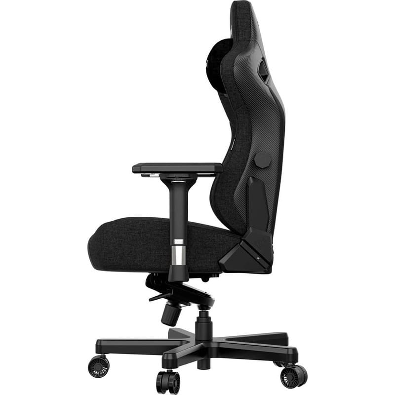 Кресло для геймеров Anda Seat Kaiser 3 Size XL Fabric Black (AD12YDC-XL-01-B-CF)