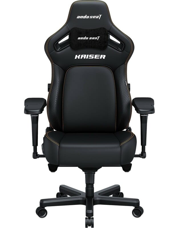 Крісло для геймерів Anda Seat Kaiser 4 Size XL PVC Black (AD12YDDC-XLL-20-B-PV/C)