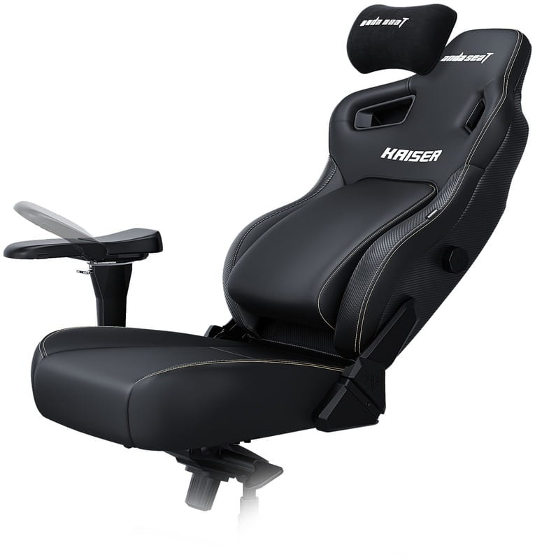 Крісло для геймерів Anda Seat Kaiser 4 Size XL PVC Black (AD12YDDC-XLL-20-B-PV/C)