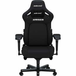 Кресло для геймеров Anda Seat Kaiser 4 Size XL Fabric Black (AD12YDDC-XLL-20-B-CF)
