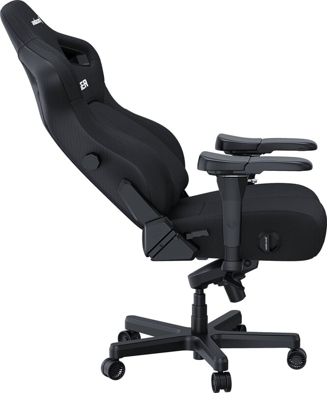 Кресло для геймеров Anda Seat Kaiser 4 Size XL Black (AD12YDDC-XLL-20-B-CF)