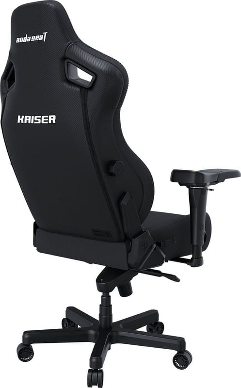 Кресло для геймеров Anda Seat Kaiser 4 Size XL Fabric Black (AD12YDDC-XLL-20-B-CF)