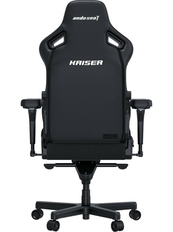 Кресло для геймеров Anda Seat Kaiser 4 Size XL Fabric Black (AD12YDDC-XLL-20-B-CF)