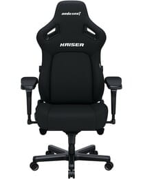 Купить Кресло для геймеров Anda Seat Kaiser 4 Size XL Fabric Black (AD12YDDC-XLL-20-B-CF) Кресло для геймеров Anda Seat Kaiser 4 Size XL Fabric Black (AD12YDDC-XLL-20-B-CF)