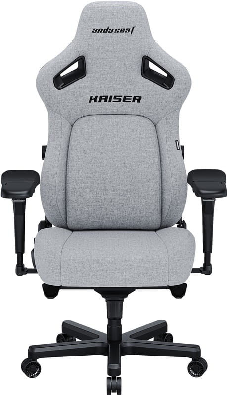 Крісло для геймерів Anda Seat Kaiser 4 Size XL Fabric Gray (AD12YDDC-XLL-20-G-CF)