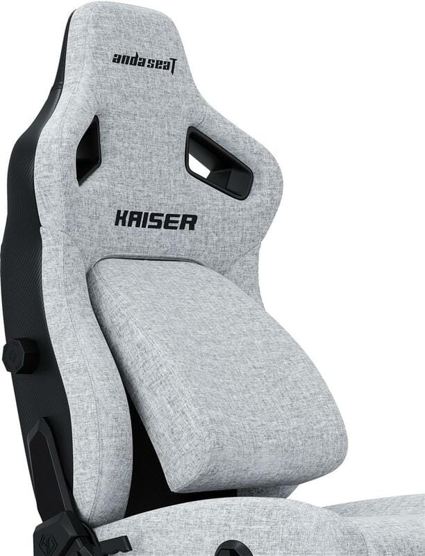 Крісло для геймерів Anda Seat Kaiser 4 Size XL Fabric Gray (AD12YDDC-XLL-20-G-CF)